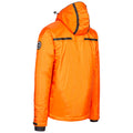 Orange - Back - Trespass Mens Jasper DLX Ski Jacket