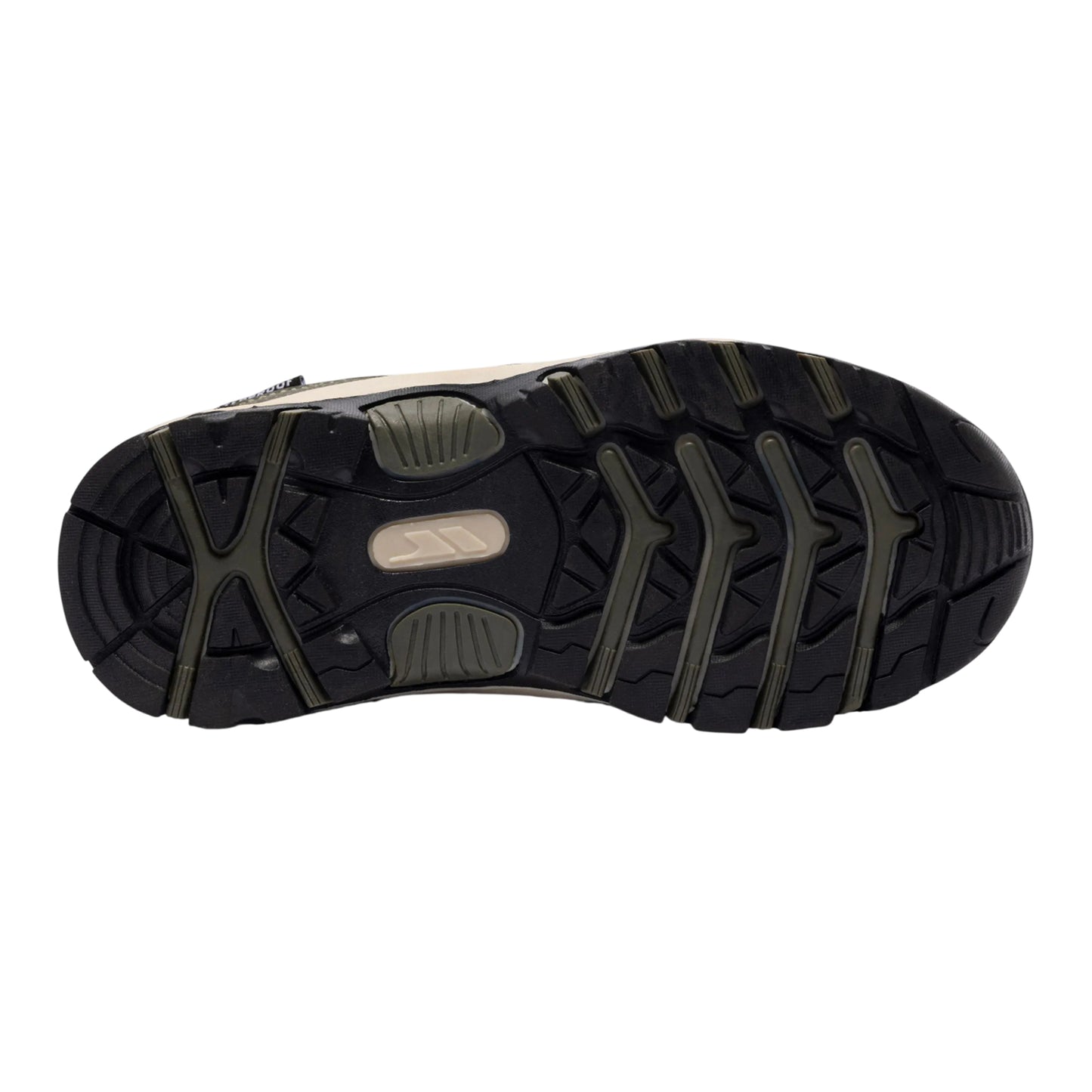 Forest Green - Pack Shot - Trespass Childrens-Kids Gillon II Walking Shoes