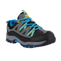 Black - Side - Trespass Childrens-Kids Gillon II Walking Shoes