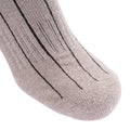 Storm Grey - Close up - Trespass Unisex Adult Aroama Boot Socks
