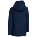 Navy - Back - Trespass Childrens-Kids Kristen Soft Shell Jacket