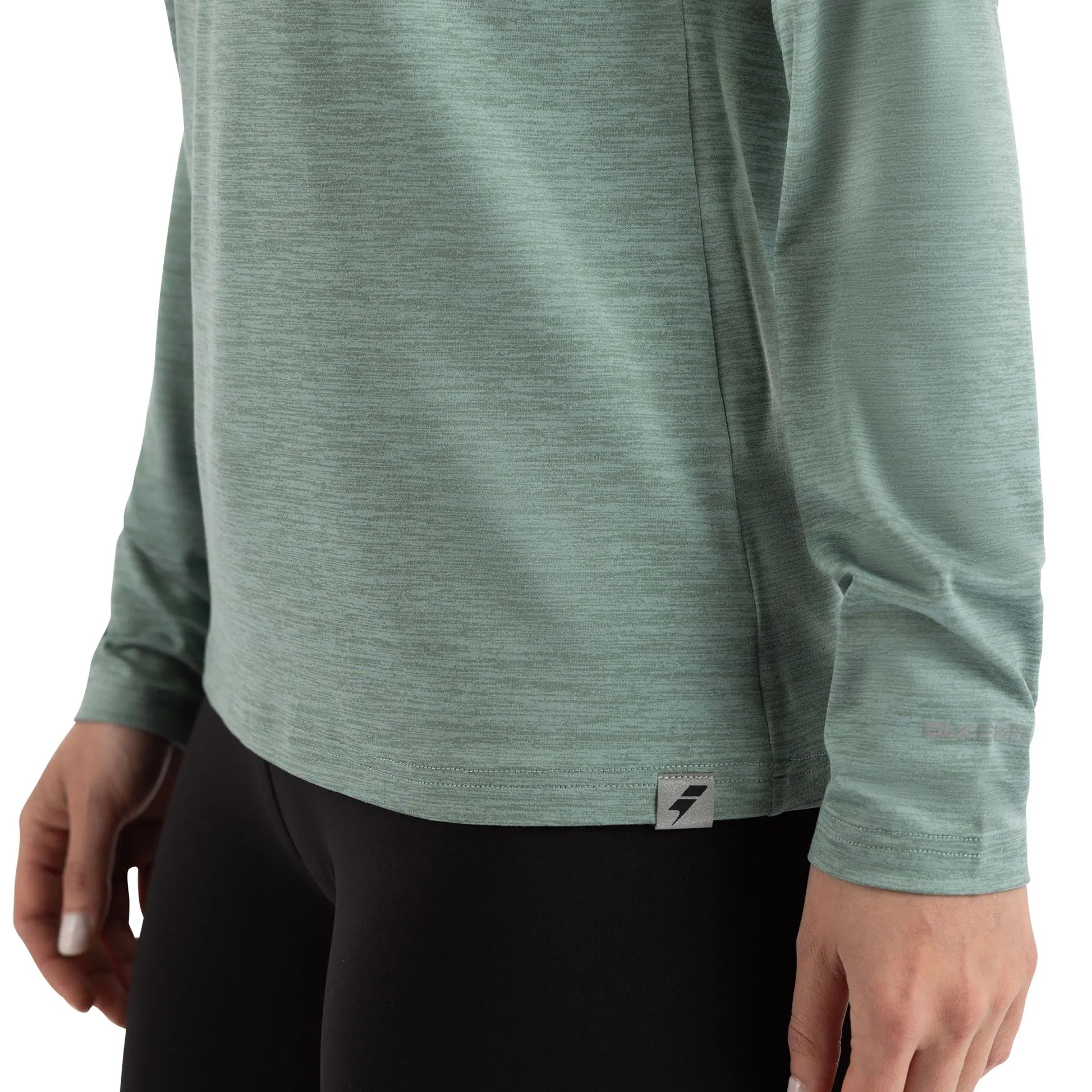 Teal Mist - Pack Shot - Trespass Womens-Ladies Hattie Active Hoodie