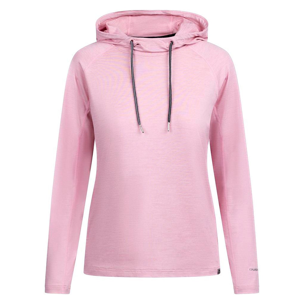 Carnation Marl - Front - Trespass Womens-Ladies Hattie Active Hoodie