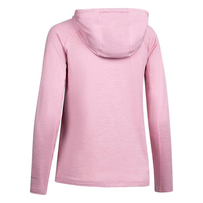 Carnation Marl - Back - Trespass Womens-Ladies Hattie Active Hoodie