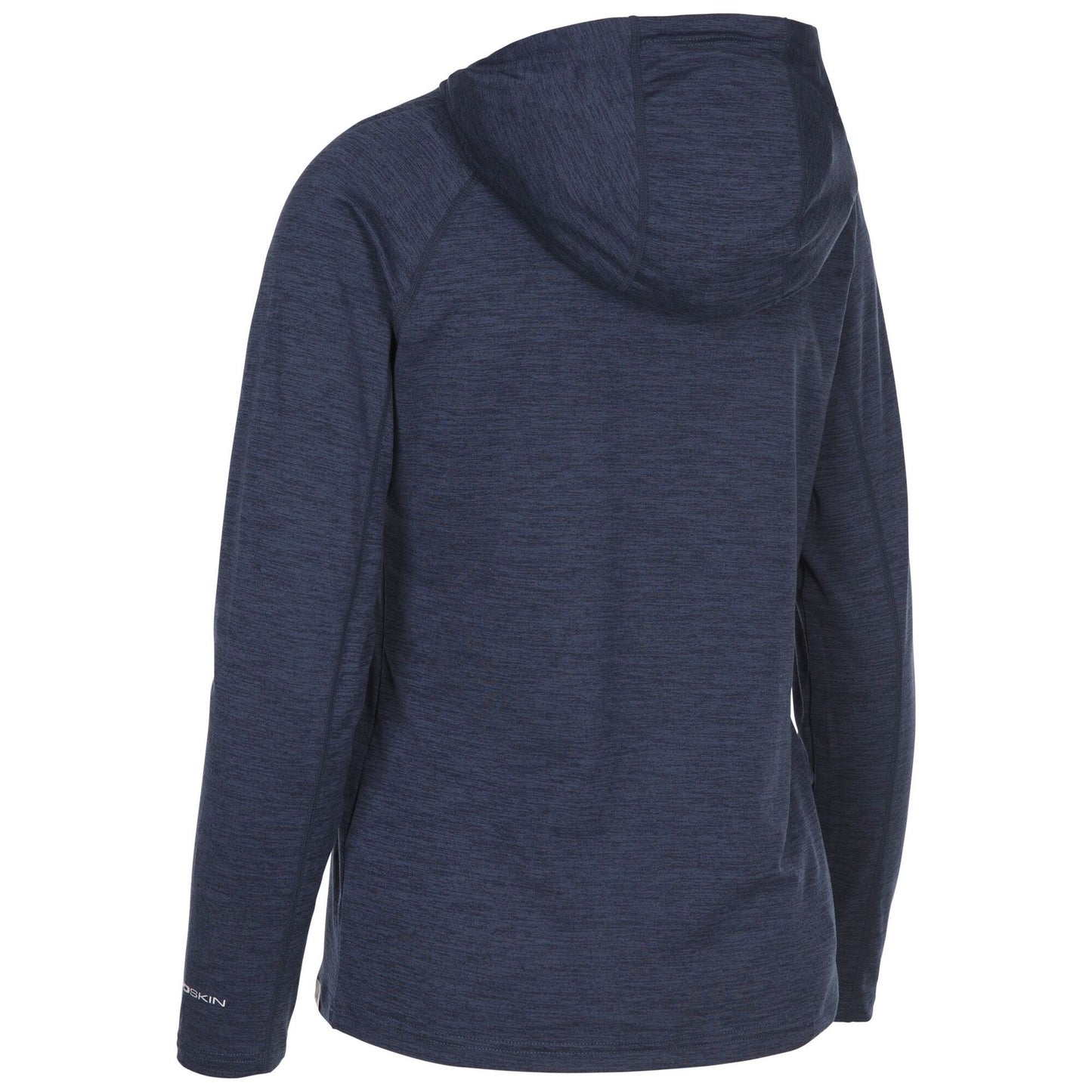 Navy Marl - Back - Trespass Womens-Ladies Hattie Active Hoodie