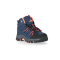 Petrol Blue - Front - Trespass Childrens-Kids Gillon II Walking Boots