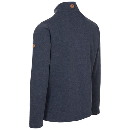 Navy Marl - Back - Trespass Mens Loopington Casual Sweatshirt