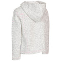 White - Back - Trespass Girls Hostile Fleece Hoodie