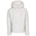 White - Front - Trespass Girls Hostile Fleece Hoodie