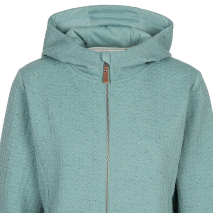 Teal Mist - Side - Trespass Womens-Ladies Winnie Hoodie