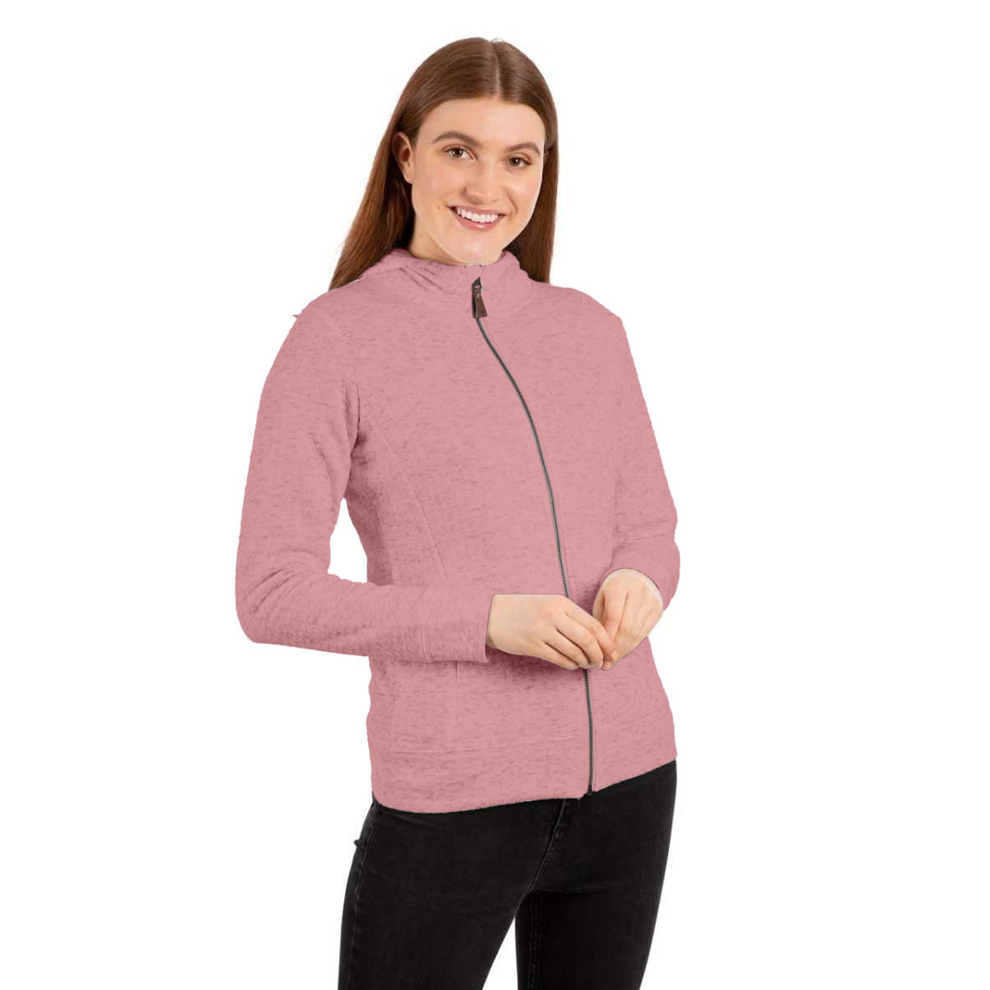 Light Mulberry Marl - Lifestyle - Trespass Womens-Ladies Winnie Hoodie