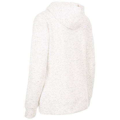 Ghost White Marl - Back - Trespass Womens-Ladies Winnie Hoodie