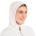 Ghost White Marl - Pack Shot - Trespass Womens-Ladies Winnie Hoodie