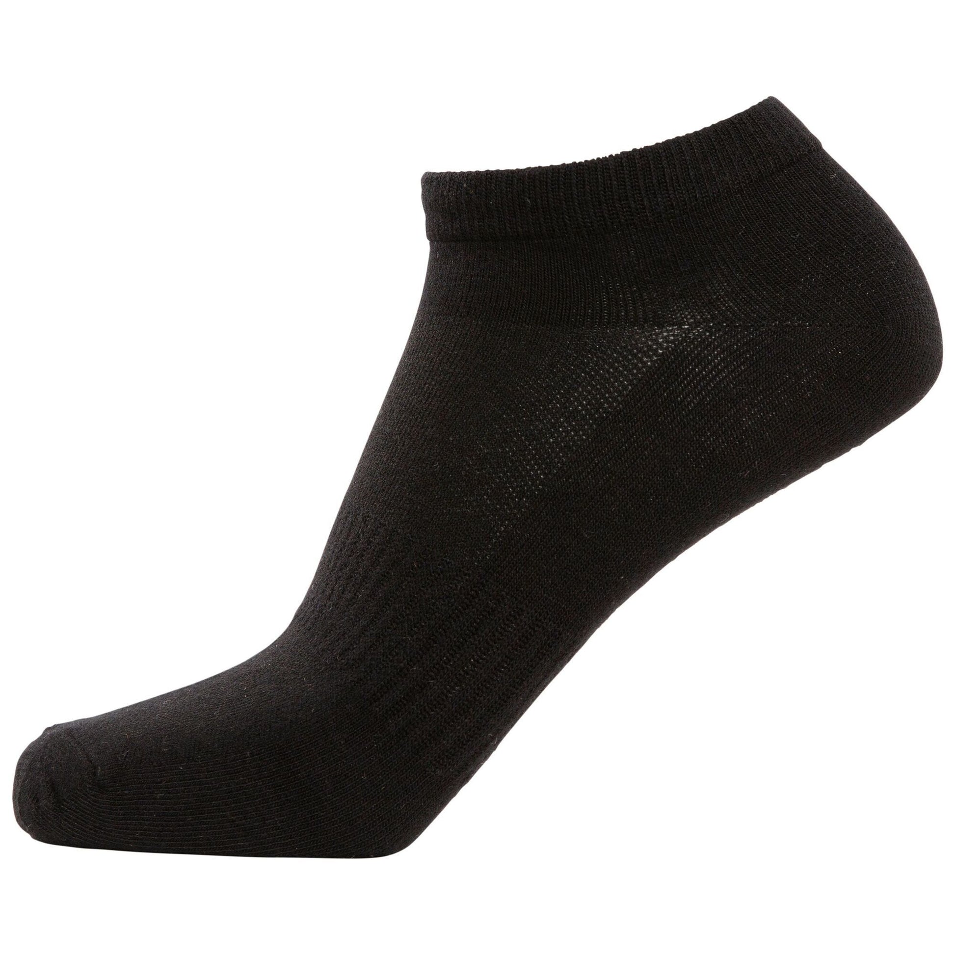 Black - Lifestyle - Trespass Unisex Adult Orbital Liner Socks (Pack of 5)