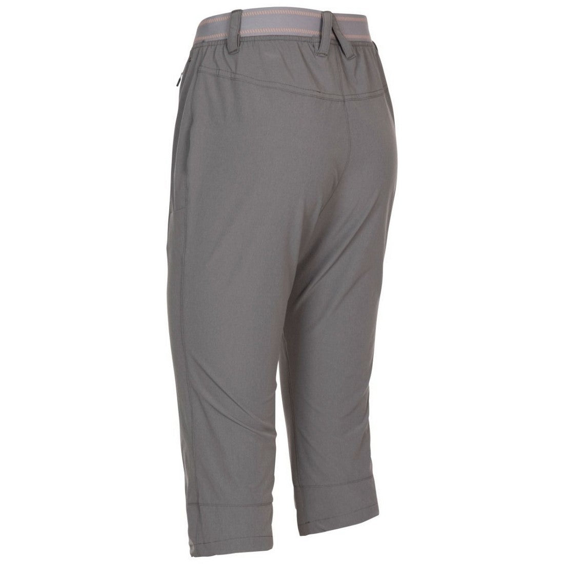 Storm Grey - Back - Trespass Womens-Ladies Grateful 3-4 Shorts