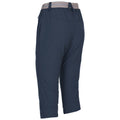 Navy - Back - Trespass Womens-Ladies Grateful 3-4 Shorts