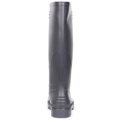 Navy - Side - Trespass Mens Beck Wellington Boots