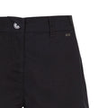 Black - Side - Trespass Womens-Ladies Scenario Hiking Shorts