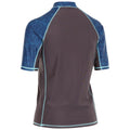 Dark Grey-Blue - Back - Trespass Womens-Ladies Calista Rash Guard