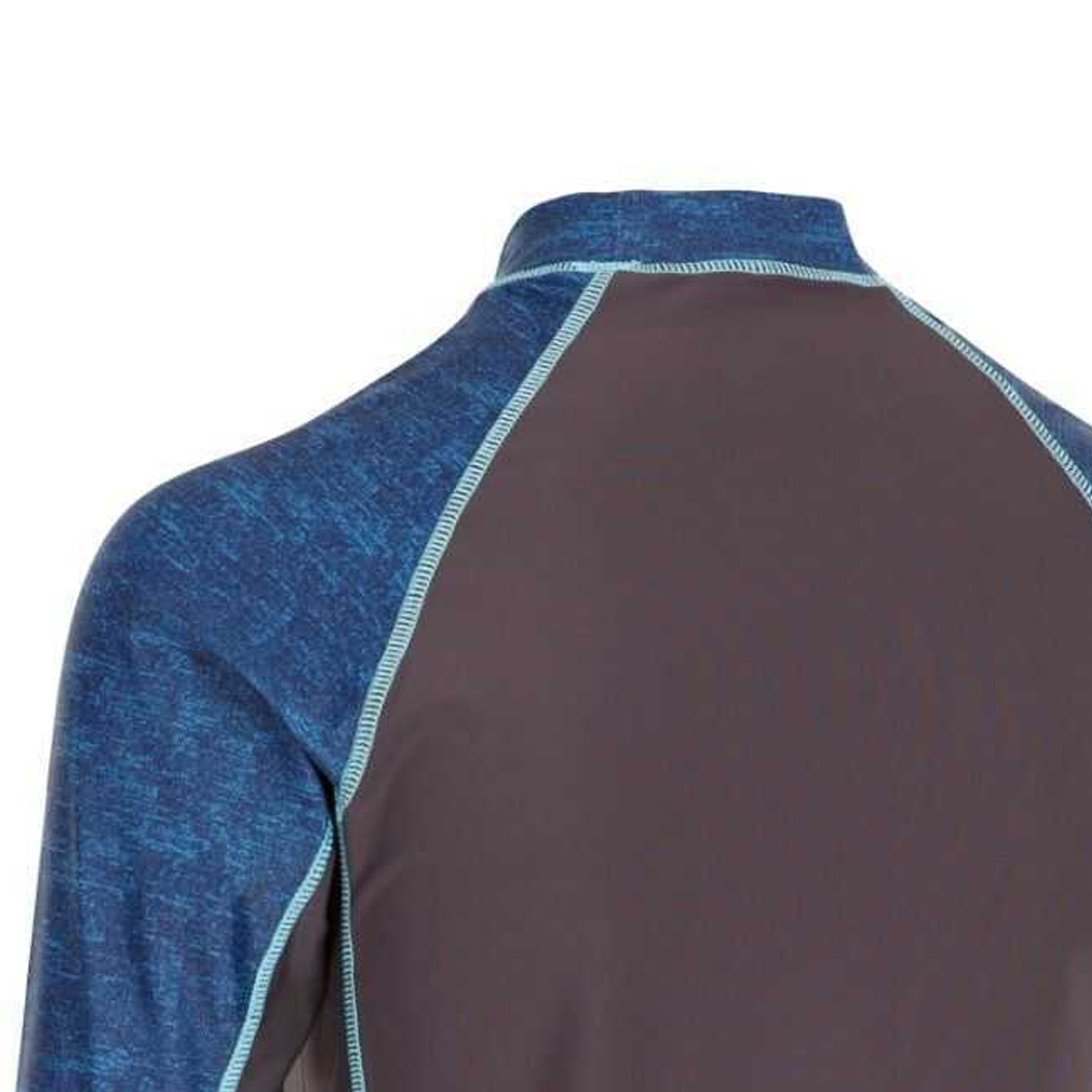 Dark Grey-Blue - Pack Shot - Trespass Womens-Ladies Calista Rash Guard