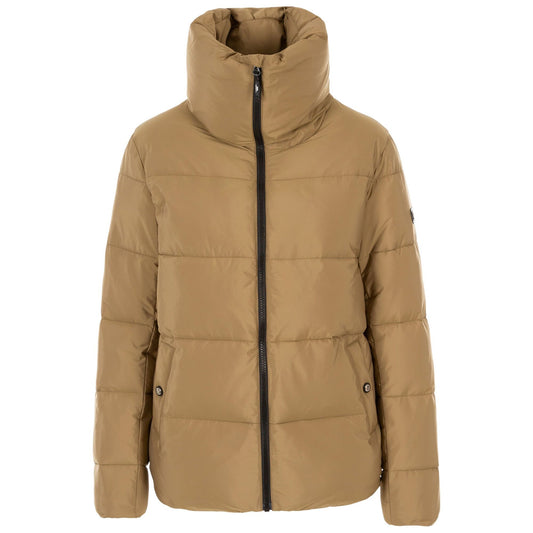 Army - Front - Trespass Womens-Ladies Paloma Padded Jacket