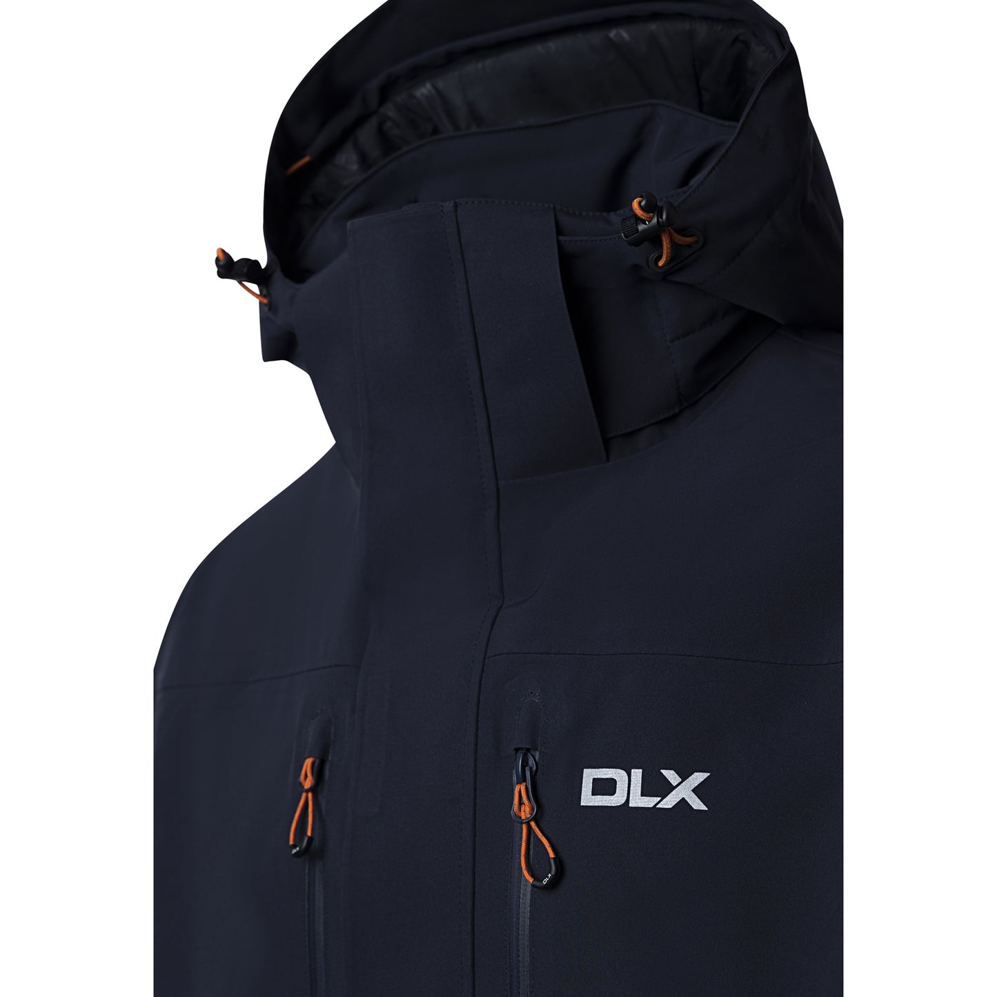 Dark Flint - Side - Trespass Mens Oswarm Waterproof Jacket