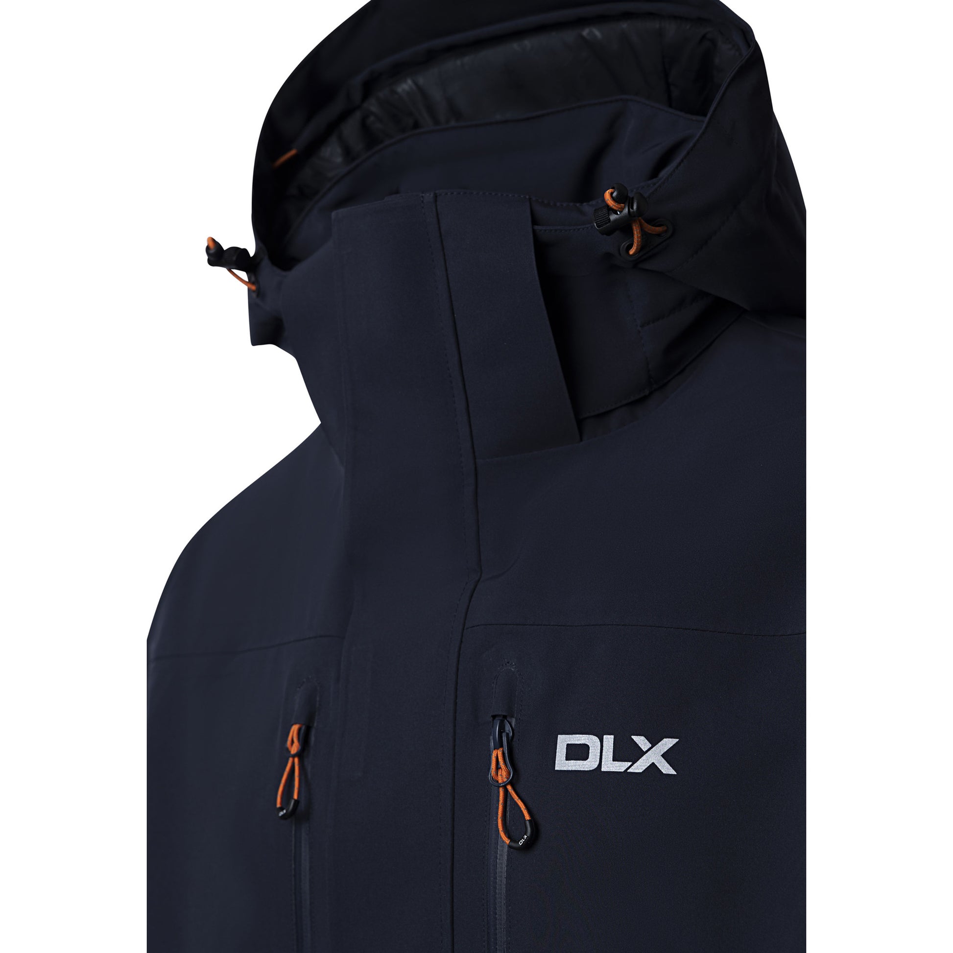 Dark Flint - Side - Trespass Mens Oswarm Waterproof Jacket