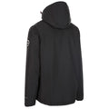 Black - Back - Trespass Mens Oswarm Waterproof Jacket