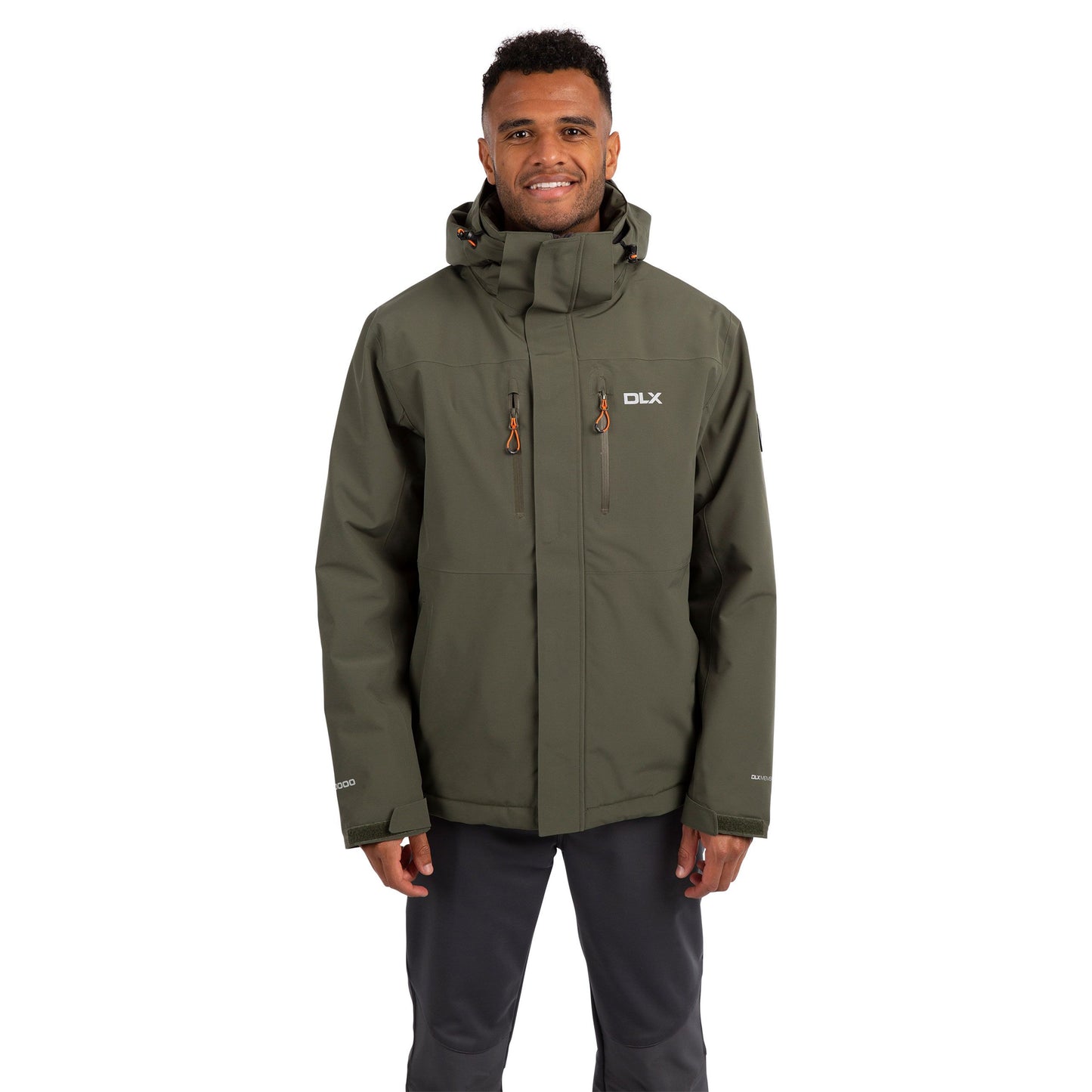 Ivy - Side - Trespass Mens Oswarm Waterproof Jacket