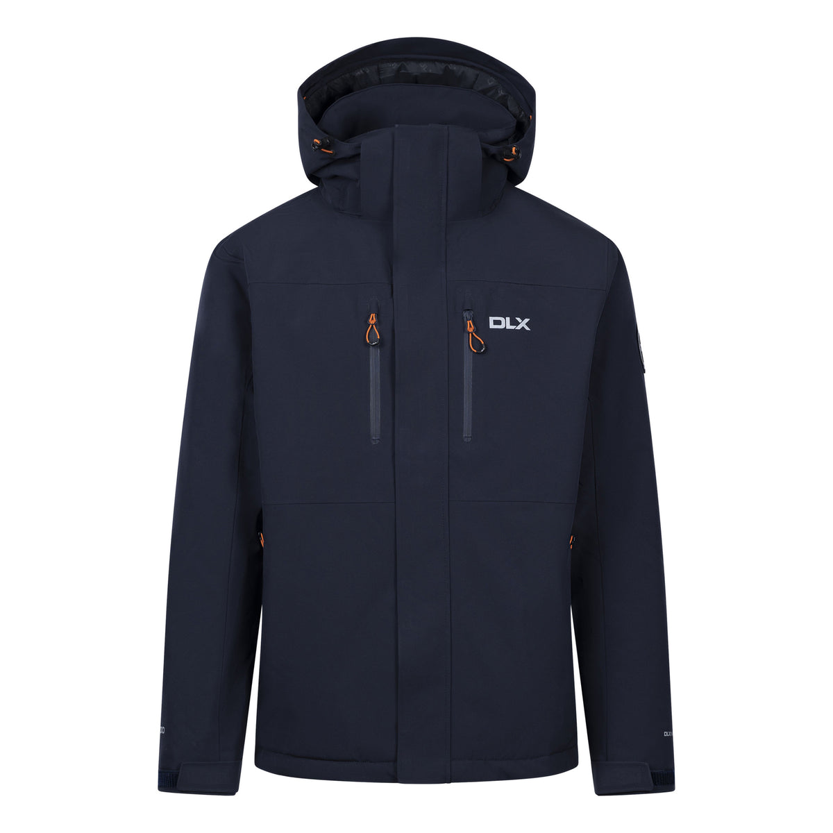 Dark Flint - Front - Trespass Mens Oswarm Waterproof Jacket