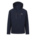Dark Flint - Front - Trespass Mens Oswarm Waterproof Jacket