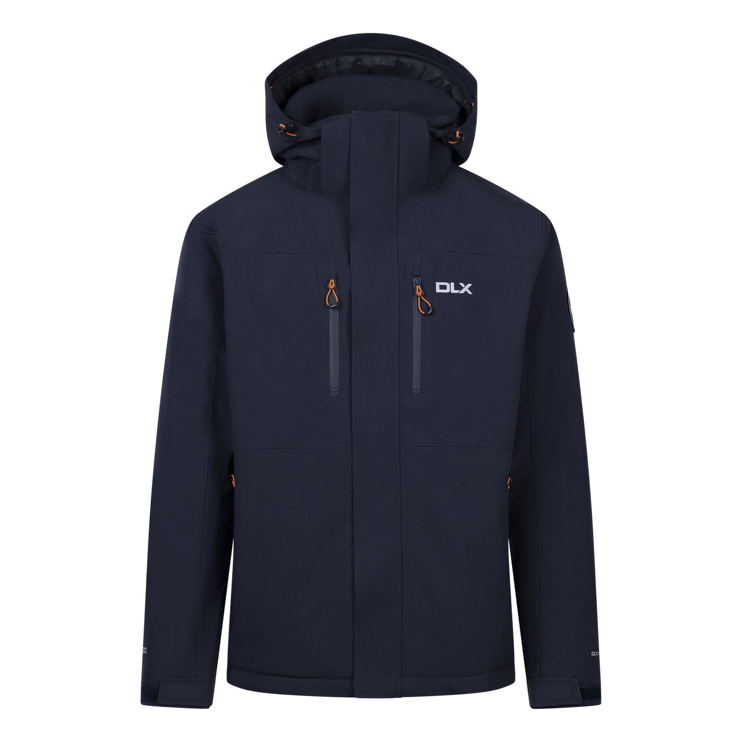 Dark Flint - Front - Trespass Mens Oswarm Waterproof Jacket