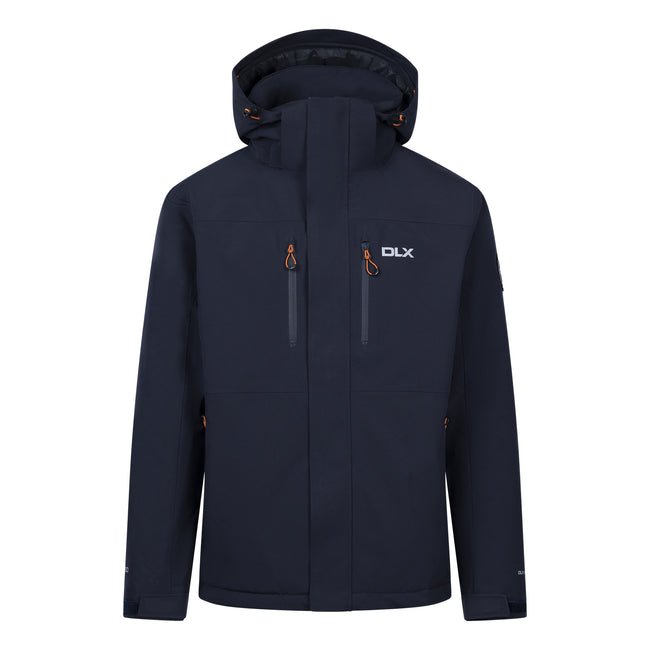 Dark Flint - Front - Trespass Mens Oswarm Waterproof Jacket