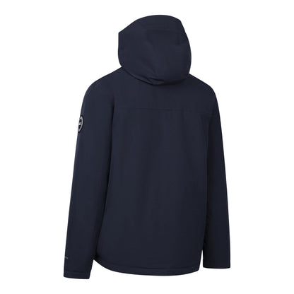 Dark Flint - Back - Trespass Mens Oswarm Waterproof Jacket
