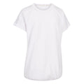 White - Front - Trespass Womens-Ladies Moor Striped T-Shirt