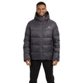Dark Grey - Side - Trespass Mens Heyward Padded Jacket