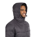 Dark Grey - Pack Shot - Trespass Mens Heyward Padded Jacket