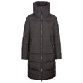 Black - Front - Trespass Womens-Ladies Faith Padded Jacket