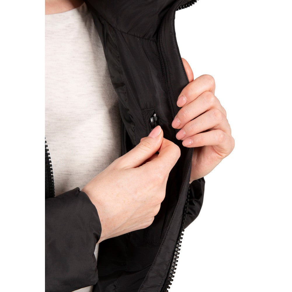 Black - Lifestyle - Trespass Womens-Ladies Faith Padded Jacket