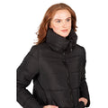 Black - Pack Shot - Trespass Womens-Ladies Faith Padded Jacket