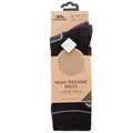 Black - Close up - Trespass Mens Rizzle Eco Socks