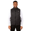 Black - Side - Trespass Mens Gallenton Packaway Gilet