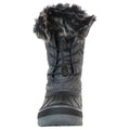 Grey - Pack Shot - Trespass Childrens-Kids Aine Snow Boots