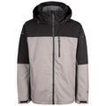 Grey Marl - Side - Trespass Mens Austerywick 3 In 1 Waterproof Jacket