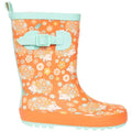 Multicoloured Print - Back - Trespass Childrens-Kids Puddle Wellington Boots