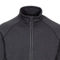 Dark Grey Marl - Side - Trespass Mens Tembering Layered Long-Sleeved Active Top