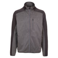 Storm Grey - Front - Trespass Mens Tansorton Full Zip Fleece