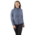 Navy - Side - Trespass Womens-Ladies Jennings Fleece