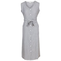 Navy Stripe - Front - Trespass Womens-Ladies Sally Casual Dress