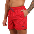 Red - Pack Shot - Trespass Mens Eugine Swim Shorts